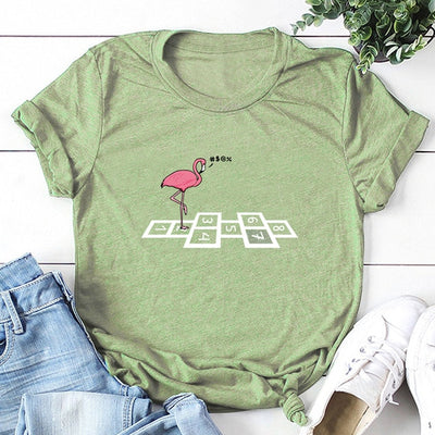 Number Flamingo T-shirt