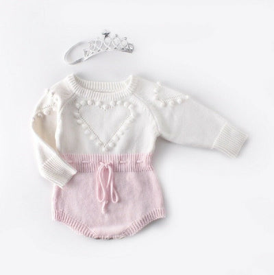 Wool Knitted Baby Jumpsuit