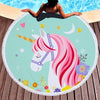 Colorful Unicorn Round Beach Towel - Well Pick Review