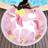 Colorful Unicorn Round Beach Towel - Well Pick Review