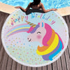 Colorful Unicorn Round Beach Towel - Well Pick Review