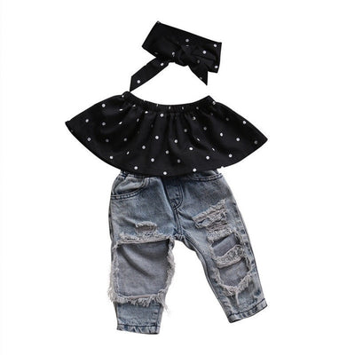 Fashion Baby Girl Clothing Set