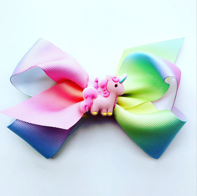 Cute Unicorn Rainbow Ribbon Hair Clip - Well Pick Review
