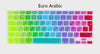 12 Languages Rainbow Silicone Macbook Keyboard Cover - Well Pick Review