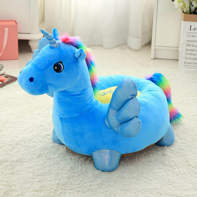 Unicorn Baby Seat Plush Toy