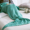 Hot Mermaid Tail Knitted Blanket