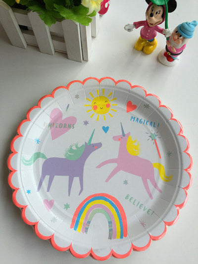 8 Pcs/Set Unicorn Party Plate - Well Pick Review