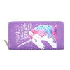 Pink Purple Red Unicorn Dreams Clutch Wallet