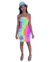 Colorful Tie-Dye Bodycon Dress - Well Pick Review