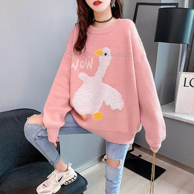 Wow Duck Loose Sweater