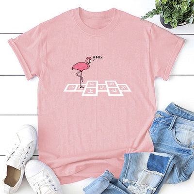 Number Flamingo T-shirt