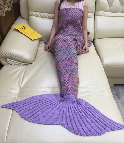 Colorful Mermaid Sleeping Blanket - Well Pick Review