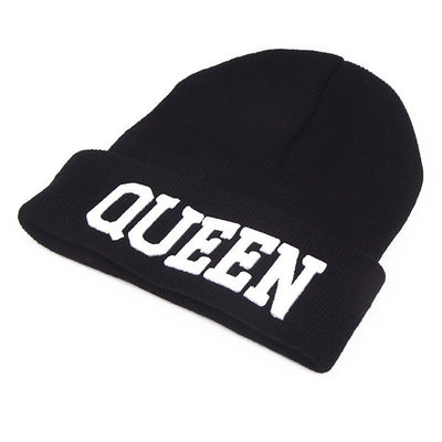 King Queen Winter Beanies