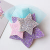 Handmade Glitter Cute Unicorn Star Hair Clip
