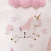 Unicorn Pink Wall Clock