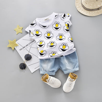 Cartoon Baby Boy Clothing Set