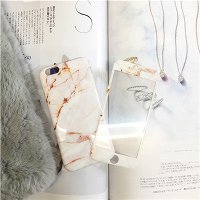 4 Colors Marble Cases + Free Screen Protector Set - Well Pick Review