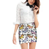 Unicorn Printed Short Skirt