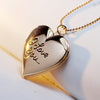 Valentine Heart Open Locket Necklace
