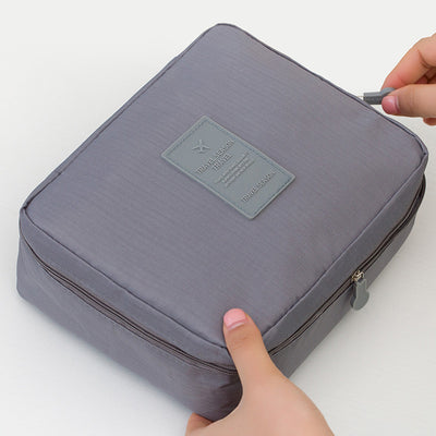 Awesome Zippered& Layered Cosmetics Travel Bag - Well Pick Review