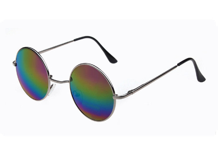 Round Vintage Polaroid Sunglasses Polarized Glasses Well Pick