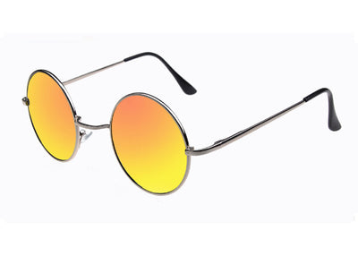 Round Vintage Polaroid Sunglasses Driving Polarized Glasses