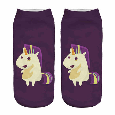 21 Styles Unicorn Print Ankle Socks - Well Pick Review