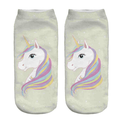 21 Styles Unicorn Print Ankle Socks - Well Pick Review