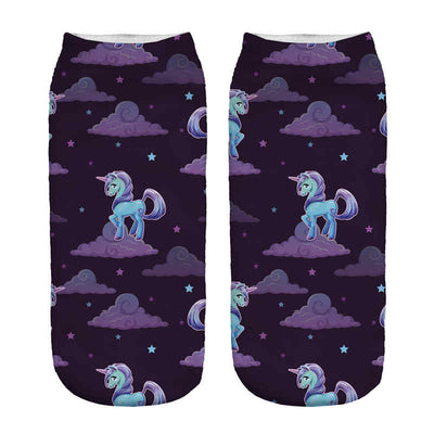 21 Styles Unicorn Print Ankle Socks - Well Pick Review